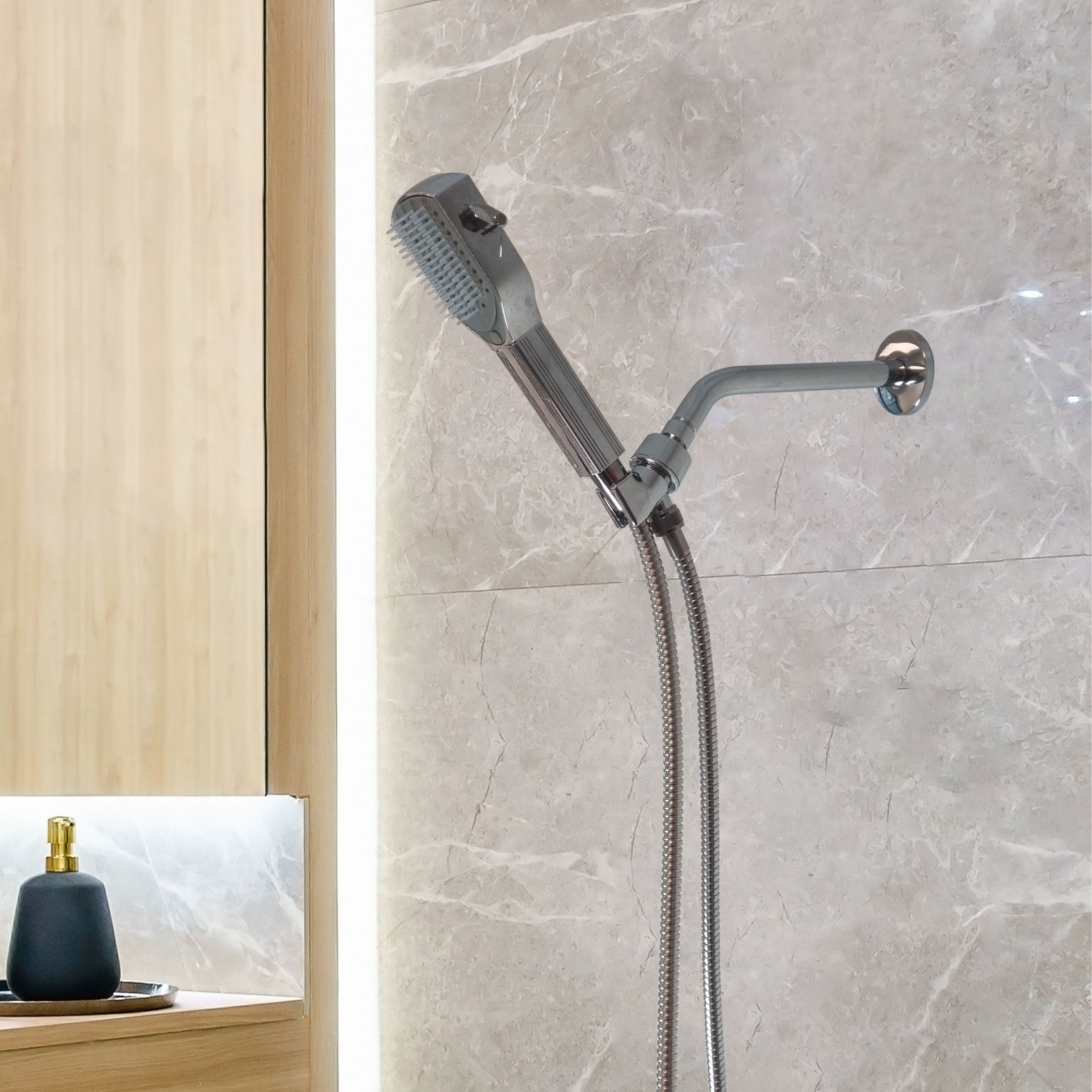 MineralStream Detangler pente de chuveiro