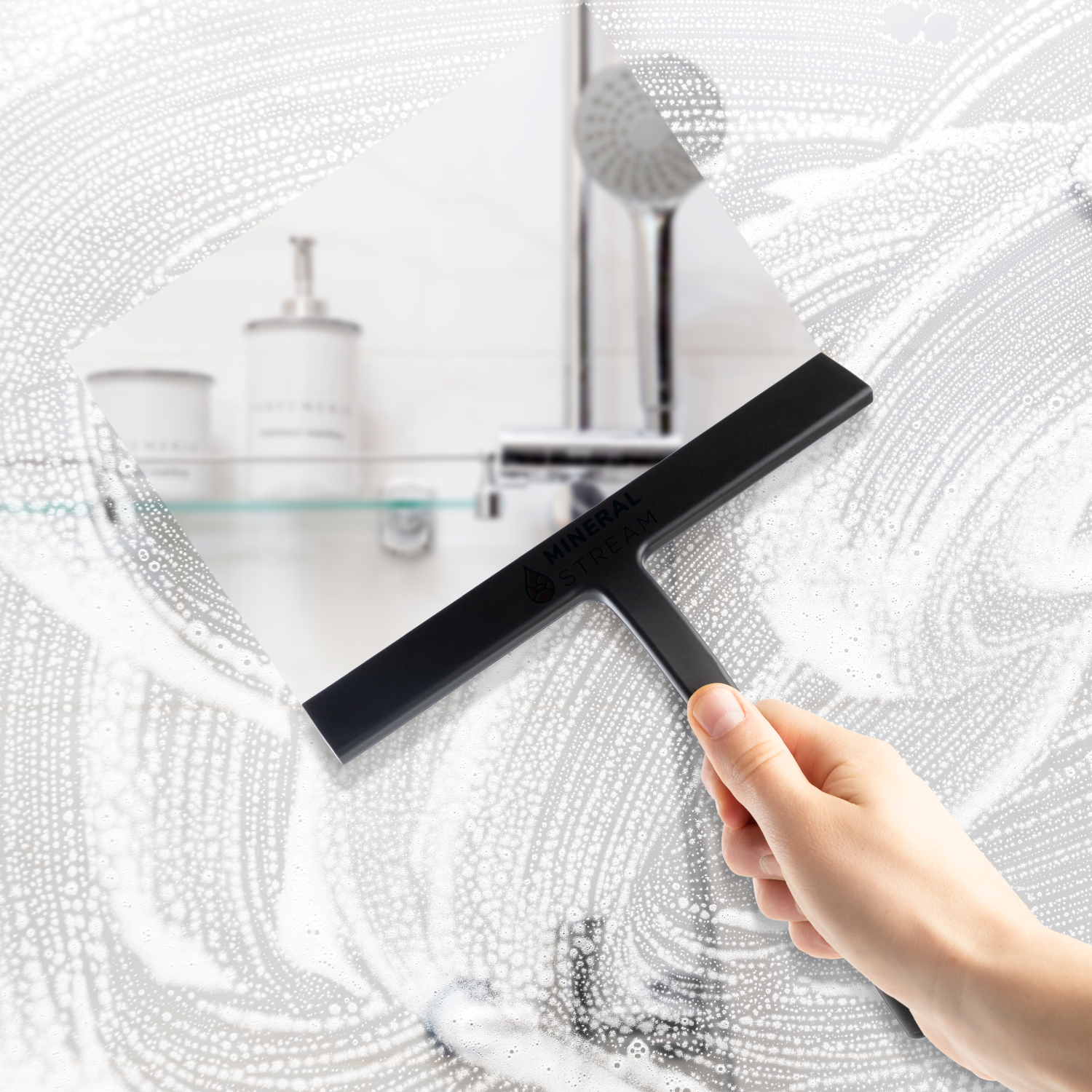 Squeegee do chuveiro mineralStream
