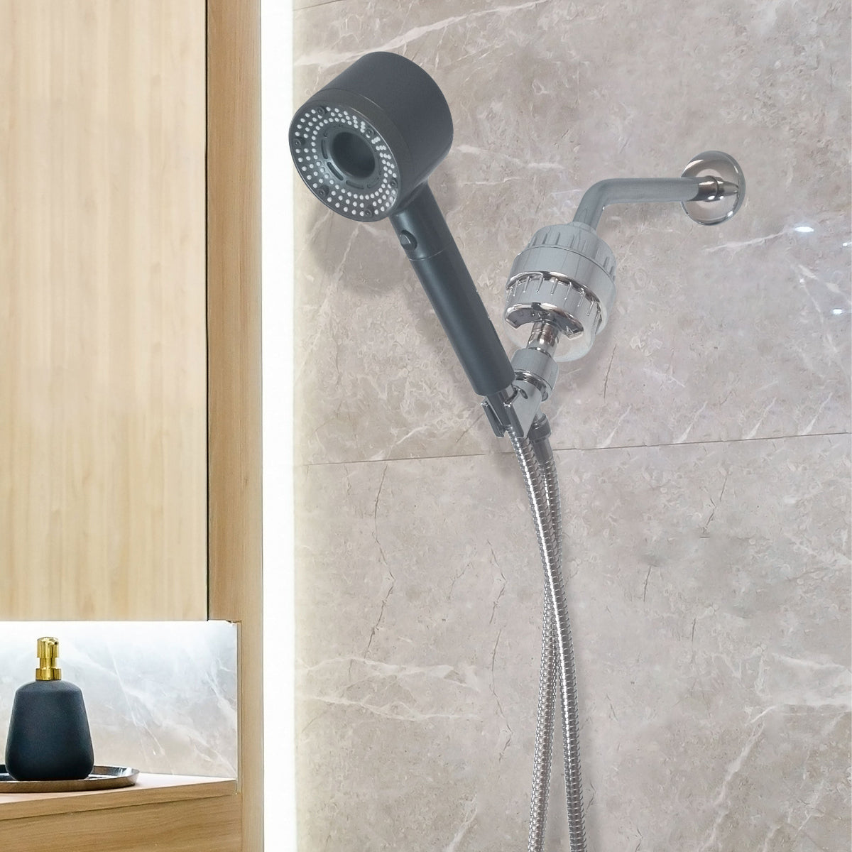 Cabeça de chuveiro filtrado ei-pura