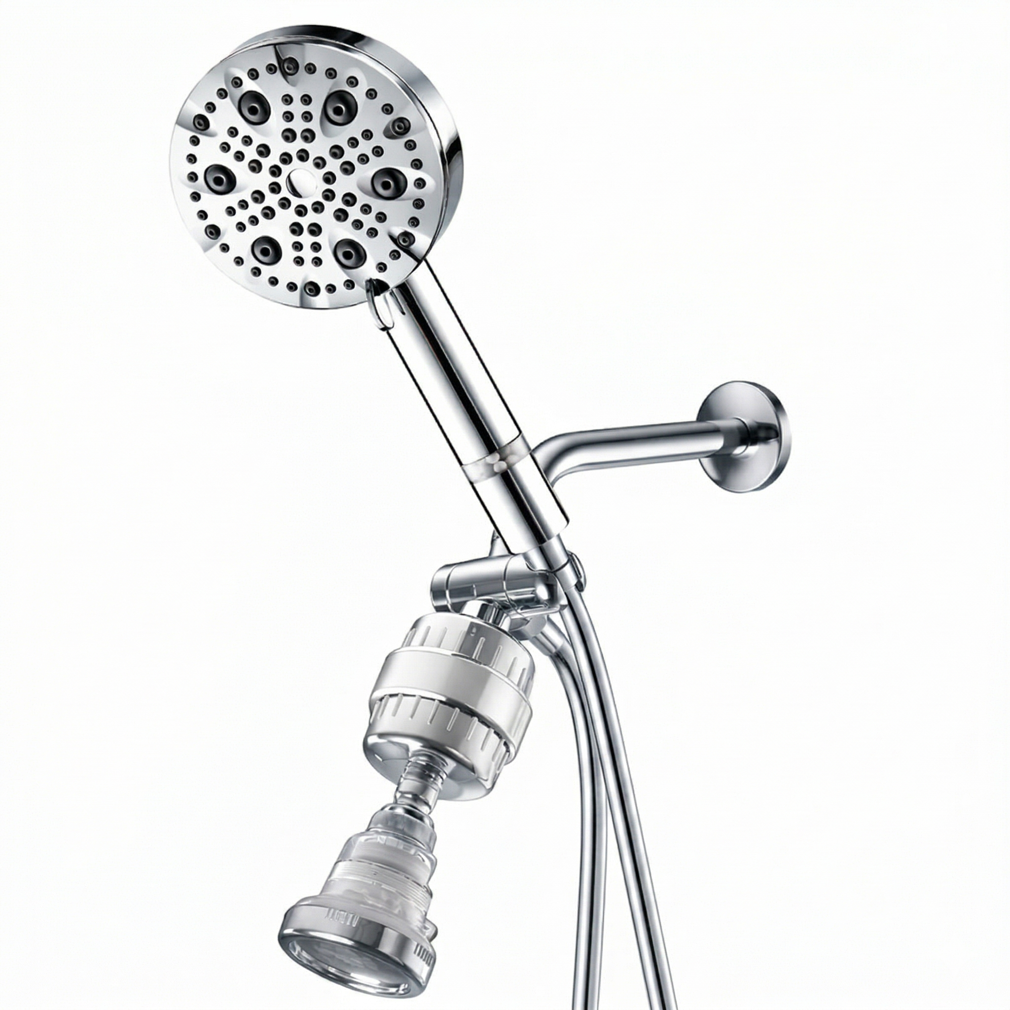 Chuveiro MineralStream Luxe de Alta Pressão com 9 Modos (Filtrado)