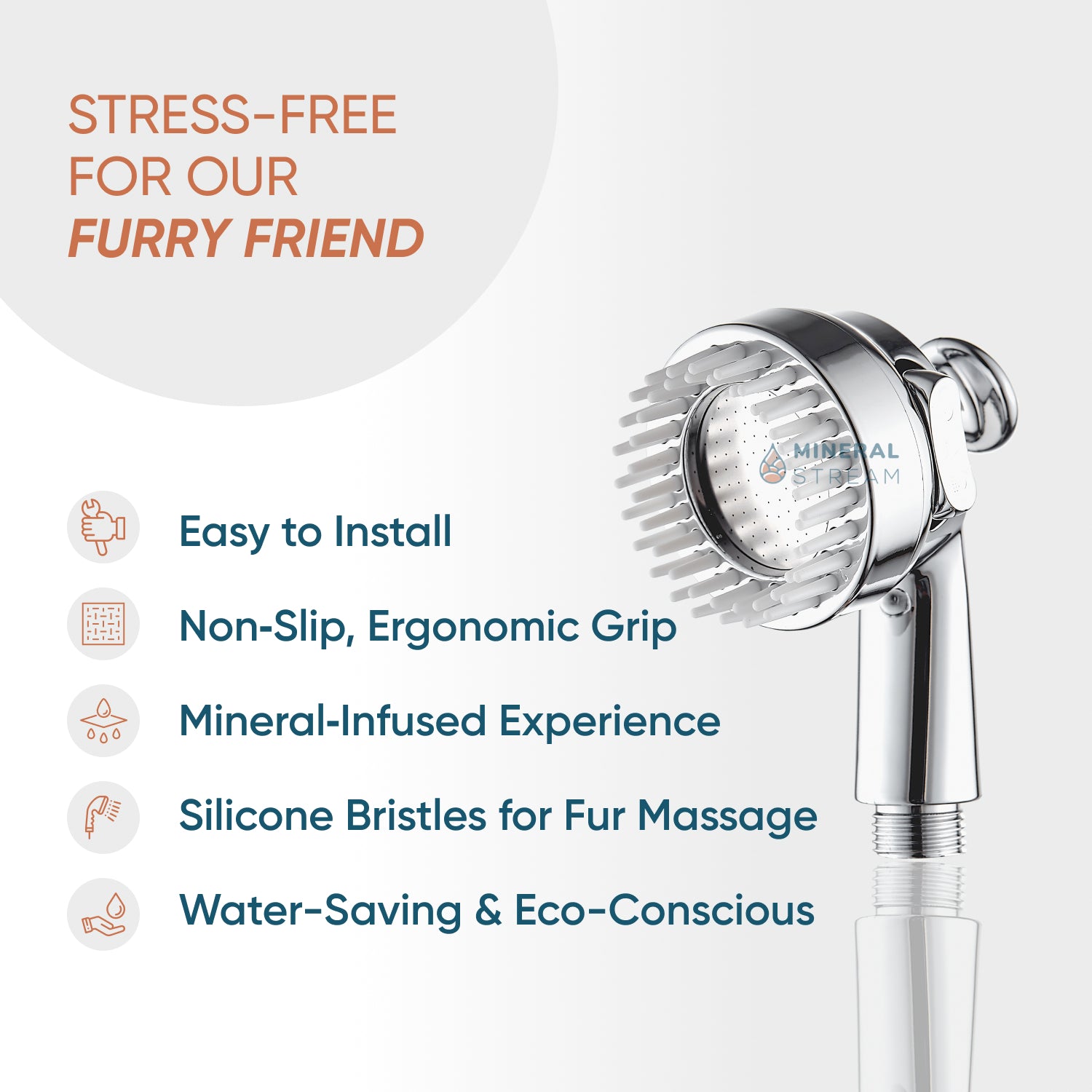 Chuveiro Dog Spa | MineralStream™
