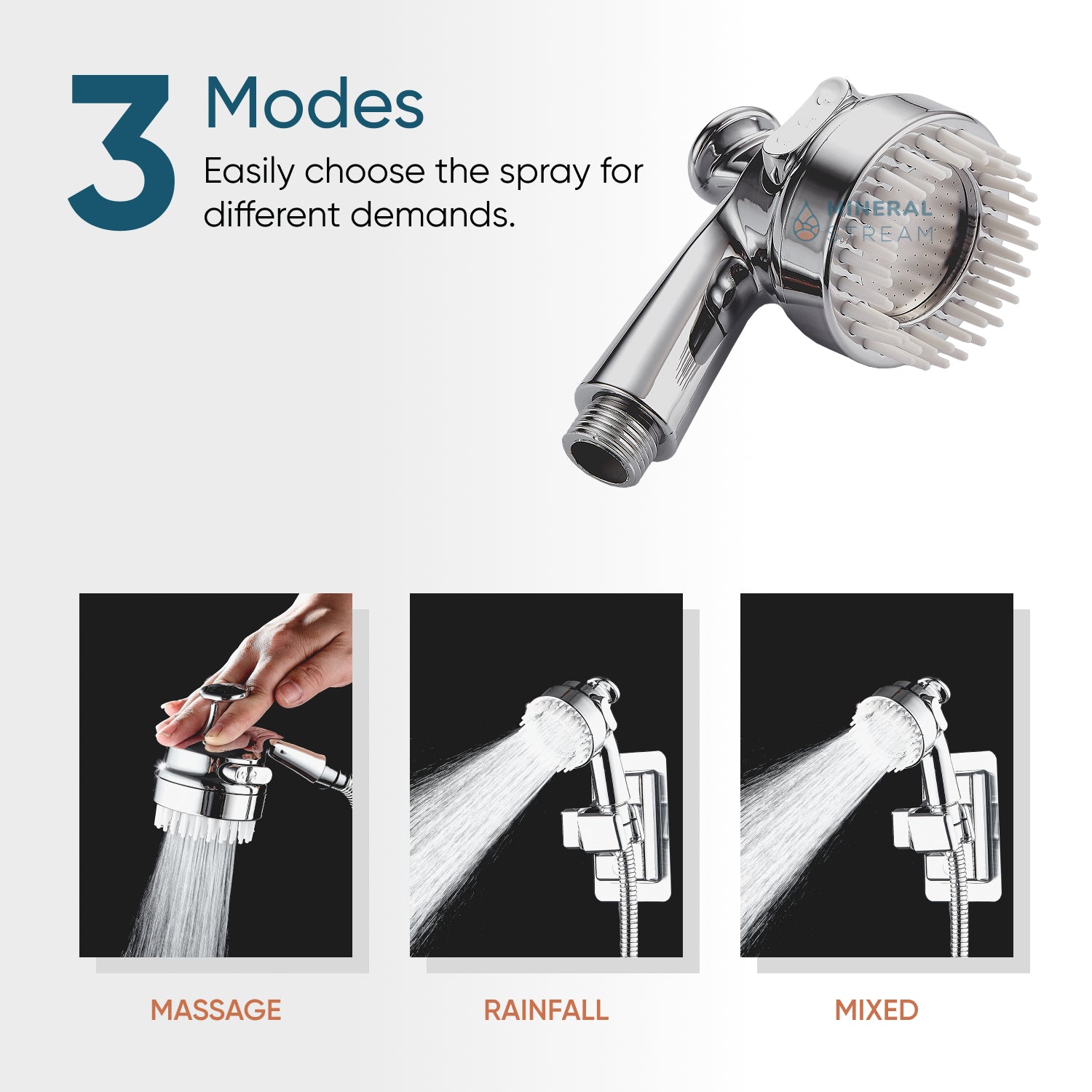 Kit de chuveiro completo de chuveiro de spa de cachorro