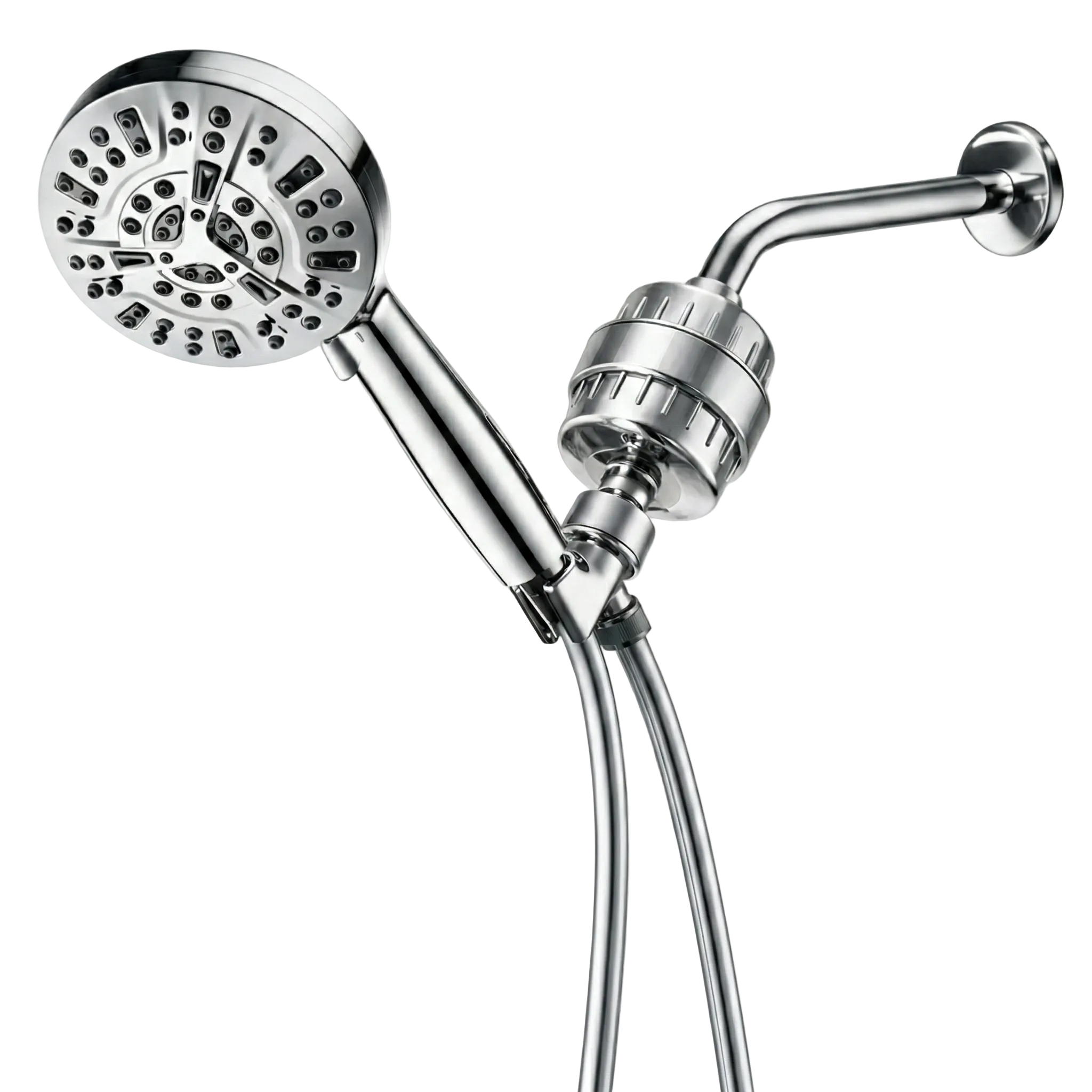 DUPLA FILTRAGEM, KIT DE DUCHE COMPLETO