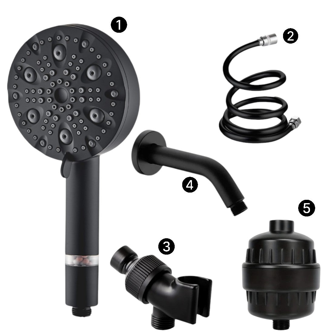 Luxe 9 Modo chuveiro Kit de chuveiro completo