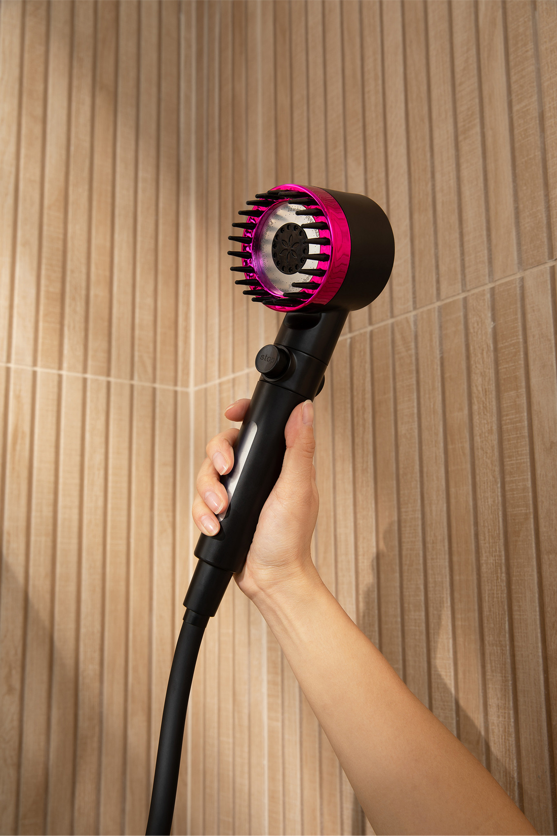 Cabeça de chuveiro filtrado de massagem minetalstream