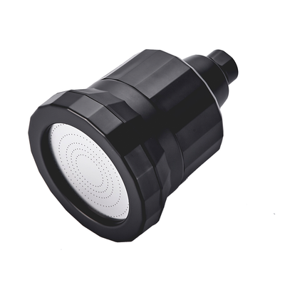 Chuveiro fixo preto de 15 filtros