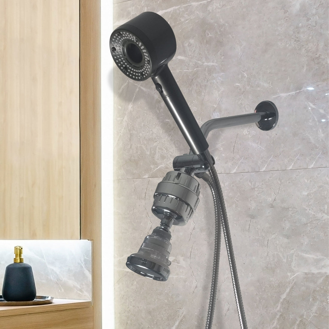 Hey Pure Filtered Dual Shower System