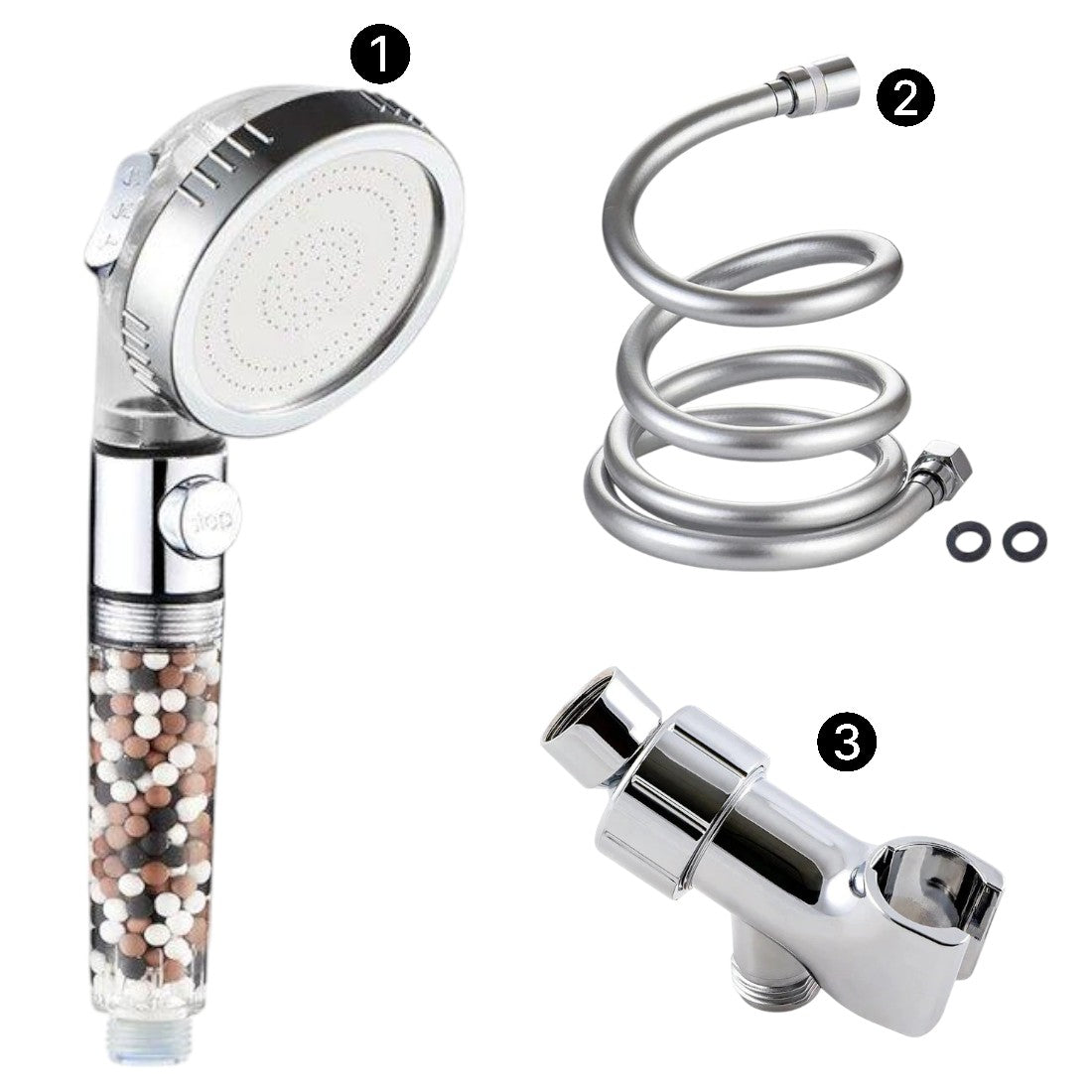 Ionic Showerhead 2.0 Kit Essentials do chuveiro